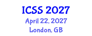 International Conference on Sport Science (ICSS) April 22, 2027 - London, United Kingdom