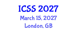 International Conference on Sport Science (ICSS) March 15, 2027 - London, United Kingdom