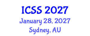 International Conference on Sport Science (ICSS) January 28, 2027 - Sydney, Australia