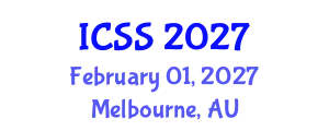 International Conference on Sport Science (ICSS) February 01, 2027 - Melbourne, Australia