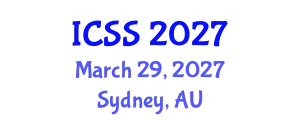 International Conference on Sport Science (ICSS) March 29, 2027 - Sydney, Australia
