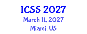 International Conference on Sport Science (ICSS) March 11, 2027 - Miami, United States