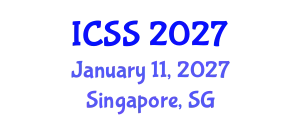 International Conference on Sport Science (ICSS) January 11, 2027 - Singapore, Singapore