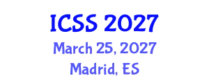 International Conference on Sport Science (ICSS) March 25, 2027 - Madrid, Spain