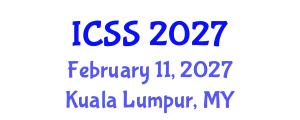 International Conference on Sport Science (ICSS) February 11, 2027 - Kuala Lumpur, Malaysia