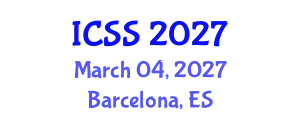 International Conference on Sport Science (ICSS) March 04, 2027 - Barcelona, Spain