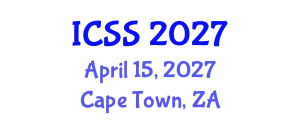 International Conference on Sport Science (ICSS) April 15, 2027 - Cape Town, South Africa