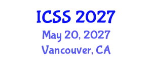 International Conference on Sport Science (ICSS) May 20, 2027 - Vancouver, Canada