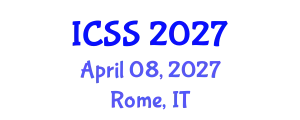 International Conference on Sport Science (ICSS) April 08, 2027 - Rome, Italy