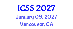 International Conference on Sport Science (ICSS) January 09, 2027 - Vancouver, Canada