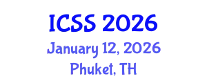 International Conference on Sport Science (ICSS) January 12, 2026 - Phuket, Thailand