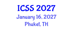 International Conference on Sport Science (ICSS) January 16, 2027 - Phuket, Thailand