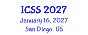 International Conference on Sport Science (ICSS) January 16, 2027 - San Diego, United States