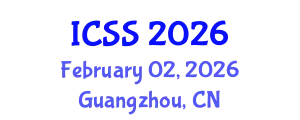 International Conference on Sport Science (ICSS) February 02, 2026 - Guangzhou, China