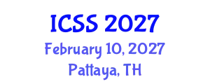 International Conference on Sport Science (ICSS) February 10, 2027 - Pattaya, Thailand