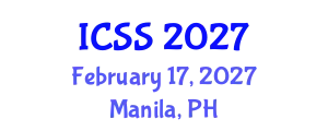 International Conference on Sport Science (ICSS) February 17, 2027 - Manila, Philippines
