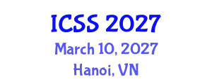 International Conference on Sport Science (ICSS) March 10, 2027 - Hanoi, Vietnam