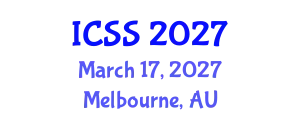 International Conference on Sport Science (ICSS) March 17, 2027 - Melbourne, Australia