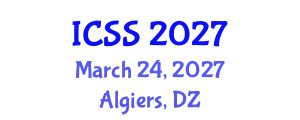 International Conference on Sport Science (ICSS) March 24, 2027 - Algiers, Algeria