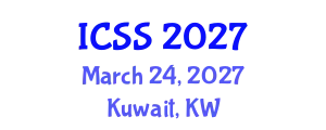 International Conference on Sport Science (ICSS) March 24, 2027 - Kuwait, Kuwait