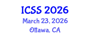 International Conference on Sport Science (ICSS) March 23, 2026 - Ottawa, Canada