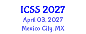 International Conference on Sport Science (ICSS) April 03, 2027 - Mexico City, Mexico
