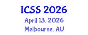 International Conference on Sport Science (ICSS) April 13, 2026 - Melbourne, Australia