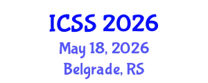 International Conference on Sport Science (ICSS) May 18, 2026 - Belgrade, Serbia
