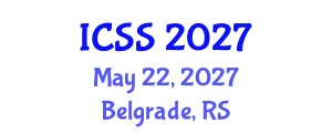 International Conference on Sport Science (ICSS) May 22, 2027 - Belgrade, Serbia