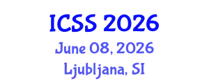 International Conference on Sport Science (ICSS) June 08, 2026 - Ljubljana, Slovenia
