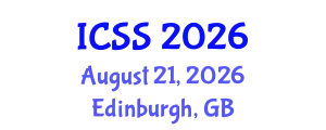 International Conference on Sport Science (ICSS) August 21, 2026 - Edinburgh, United Kingdom