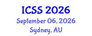 International Conference on Sport Science (ICSS) September 06, 2026 - Sydney, Australia