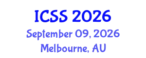 International Conference on Sport Science (ICSS) September 09, 2026 - Melbourne, Australia