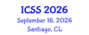 International Conference on Sport Science (ICSS) September 16, 2026 - Santiago, Chile