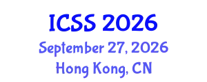 International Conference on Sport Science (ICSS) September 27, 2026 - Hong Kong, China