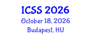 International Conference on Sport Science (ICSS) October 18, 2026 - Budapest, Hungary