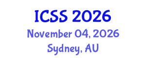 International Conference on Sport Science (ICSS) November 04, 2026 - Sydney, Australia