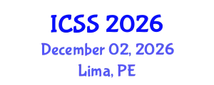 International Conference on Sport Science (ICSS) December 02, 2026 - Lima, Peru
