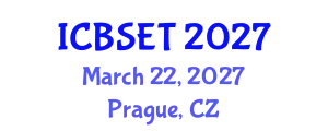 International Conference on Biological Science, Engineering and Technology (ICBSET) March 22, 2027 - Prague, Czechia