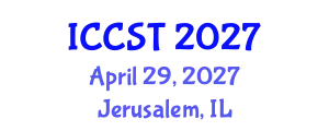 International Conference on Chemical Science and Technology (ICCST) April 29, 2027 - Jerusalem, Israel