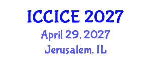 International Conference on Communication, Information and Computer Engineering (ICCICE) April 29, 2027 - Jerusalem, Israel