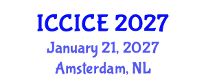 International Conference on Communication, Information and Computer Engineering (ICCICE) January 21, 2027 - Amsterdam, Netherlands