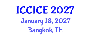 International Conference on Communication, Information and Computer Engineering (ICCICE) January 18, 2027 - Bangkok, Thailand