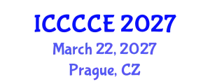 International Conference on Communication, Control and Computer Engineering (ICCCCE) March 22, 2027 - Prague, Czechia