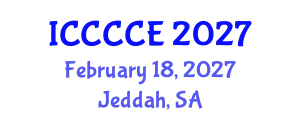 International Conference on Communication, Control and Computer Engineering (ICCCCE) February 18, 2027 - Jeddah, Saudi Arabia