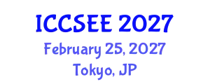 International Conference on Computer Science and Electronics Engineering (ICCSEE) February 25, 2027 - Tokyo, Japan