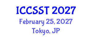 International Conference on Computer Science and Systems Technology (ICCSST) February 25, 2027 - Tokyo, Japan