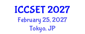 International Conference on Computer Systems Engineering and Technology (ICCSET) February 25, 2027 - Tokyo, Japan