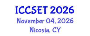 International Conference on Computer Systems Engineering and Technology (ICCSET) November 04, 2026 - Nicosia, Cyprus