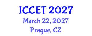 International Conference on Control Engineering and Technology (ICCET) March 22, 2027 - Prague, Czechia